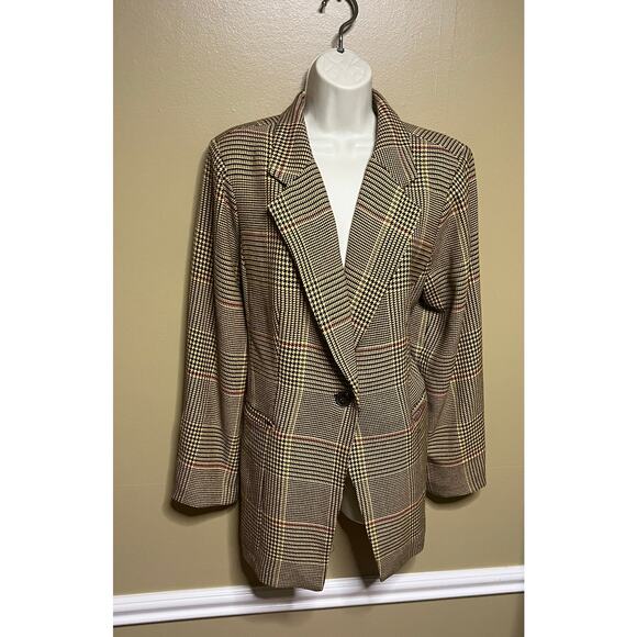 Linea by Louis Dell'Olio plaid blazer - Picture 2 of 9